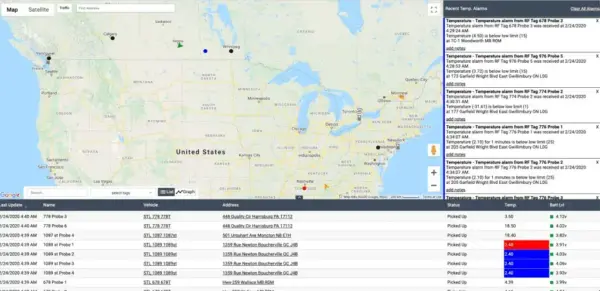 Btracking Cold Chain Monitoring Platform