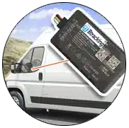 Compact vehicle trackers