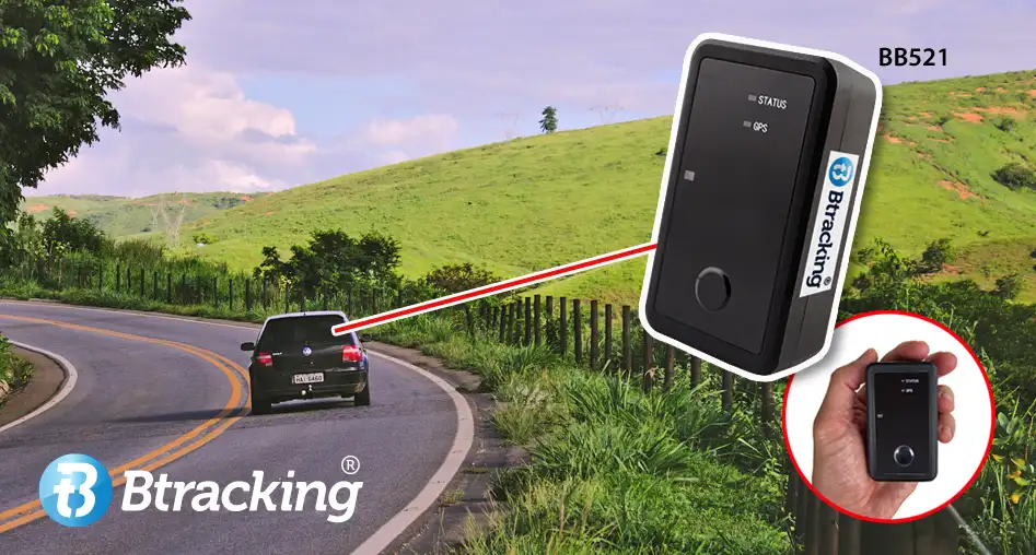 Btracking BB521 Mini Battery Tracker Car