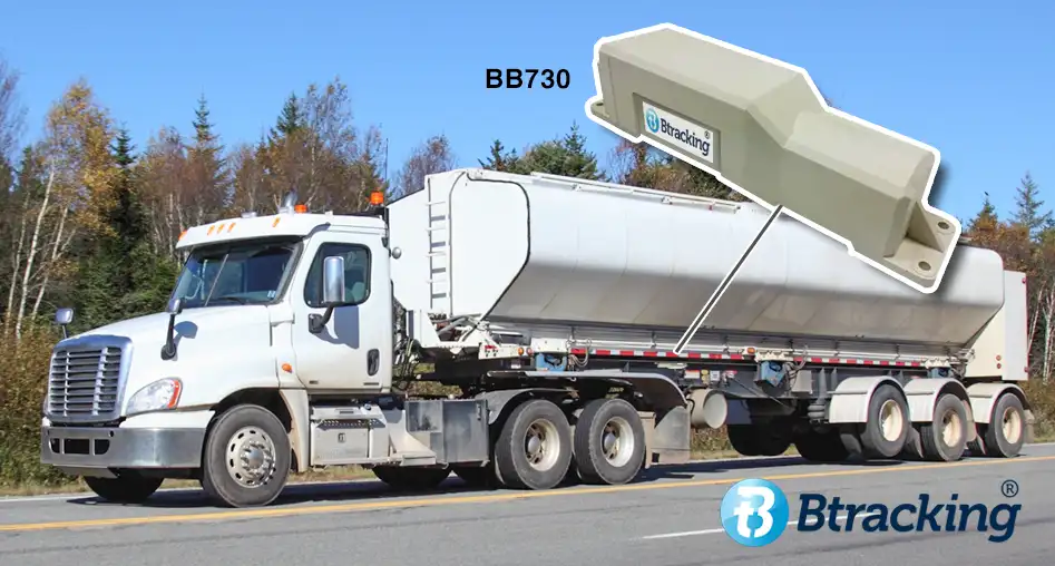 Btracking BB730 Heavy Duty Battery Trailer Tracker