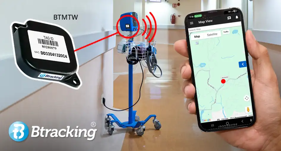 Btracking Battery Mini Waterproof BLE Tag (BTMTW)