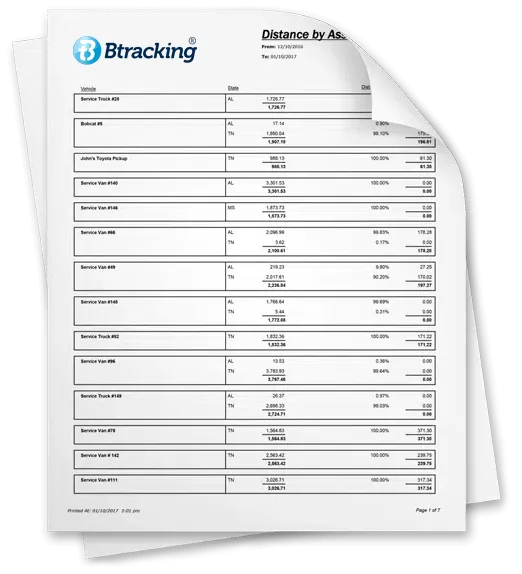 Btracking IFTA Reporting Software