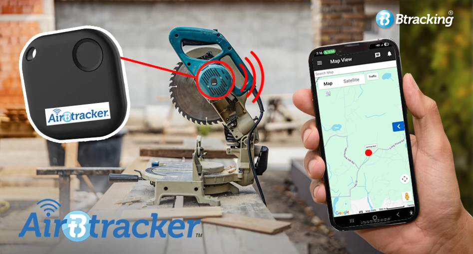 Btracking AirTracker Replaceable Battery Power BTMTW