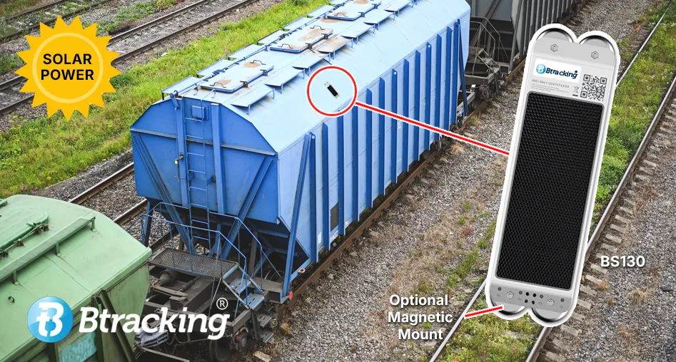 Btracking BS130 Solar Powered Asset Tracker