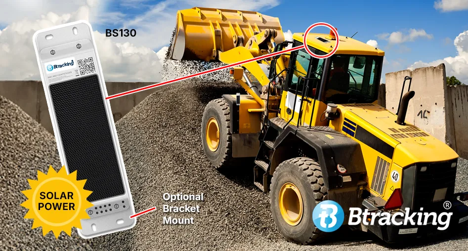 Btracking BS130 Solar Powered Asset Tracker